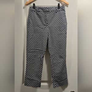 Maison D'Amelie Retro Cropped Wide Leg Trouser Pants. Size US 2.